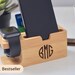 Bamboo Docking Station- Wooden Docking Station- Personalized Gifts- Apple Watch Charging Station- Phone Night Stand 