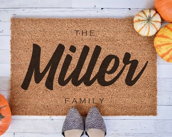 Custom Doormat - Personalized Doormat - Wedding Gift - Housewarming Gift - Front Doormat