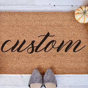 Custom Doormat - Personalized Doormat - Graphic - Wedding Gift - Housewarming Gift - Front Doormat