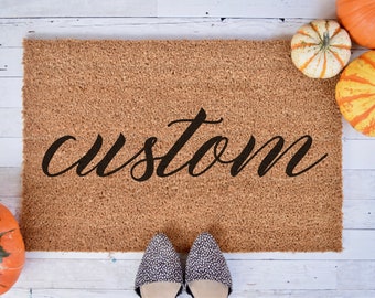 Custom Doormat - Personalized Doormat - Graphic - Wedding Gift - Housewarming Gift - Front Doormat
