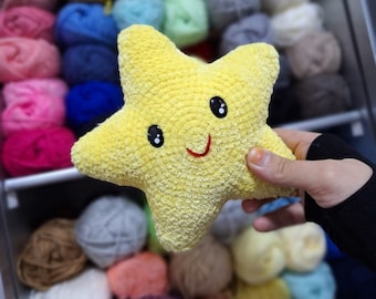 Amigurumi Star,Crochet Star Plushie
