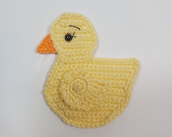 Crochet Applique, Duck Applique Pattern