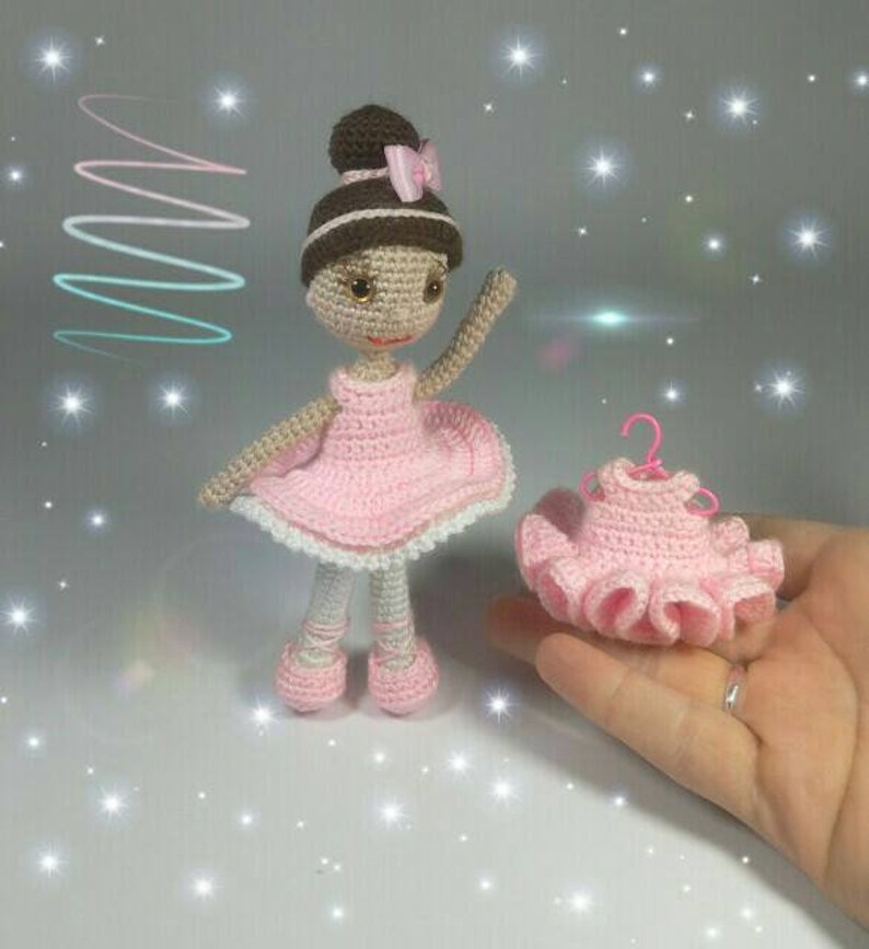 crochet ballerina doll pattern