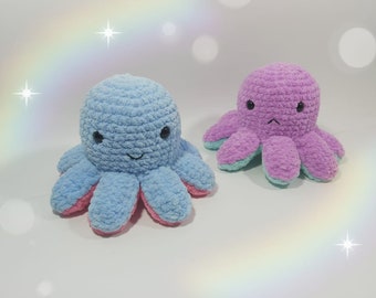Amigurumi Pulpos Reversibles Copias Patrón De Pulpo Reversible A