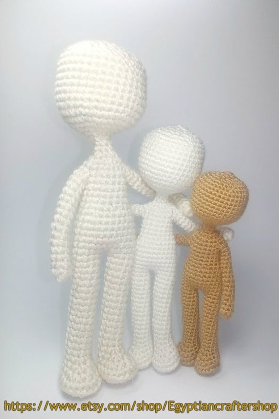 amigurumi doll body pattern