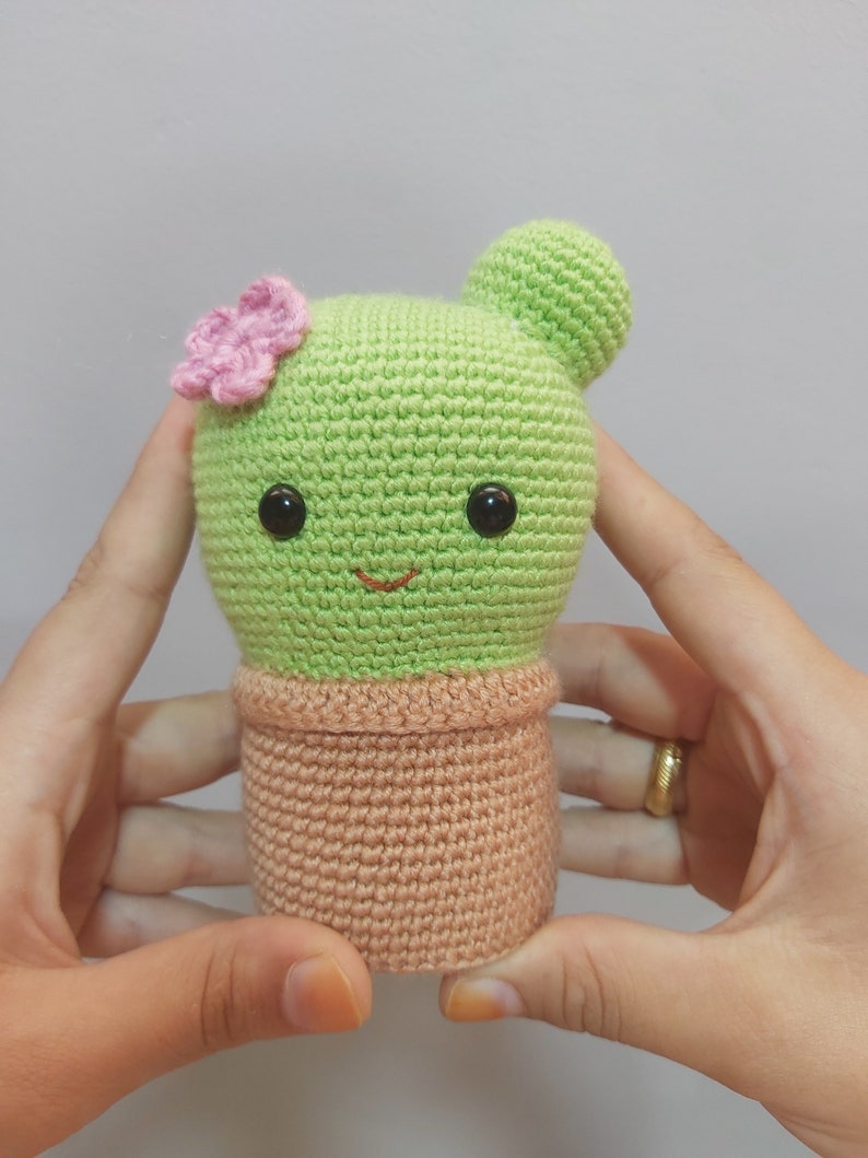 Crochet Cactus Amigurumi Cactus Toy Funny Pincushion Etsy
