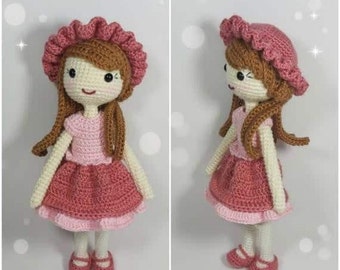 Crochet Dress-Up Doll Pattern: Amigurumi Sofia (PDF Pattern)
