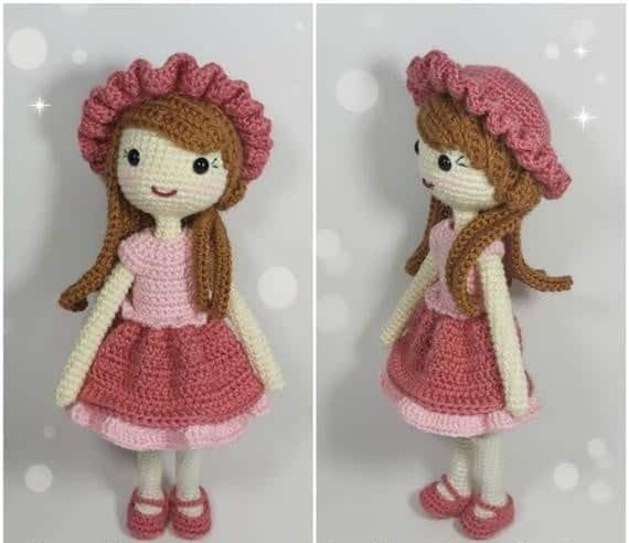 Crochet Doll Pattern Amigurumi, Handmade gift for girls - crochet  Patterns's Ko-fi Shop - Ko-fi ❤️ Where creators get support from fans  through donations, memberships, shop sales and more! The original 'Buy