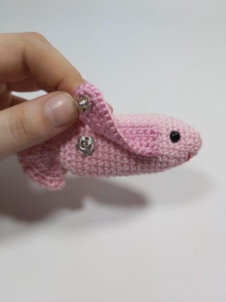 Amigurumi Fish Pattern Earphone Holder Crochet Fish Cord | Etsy