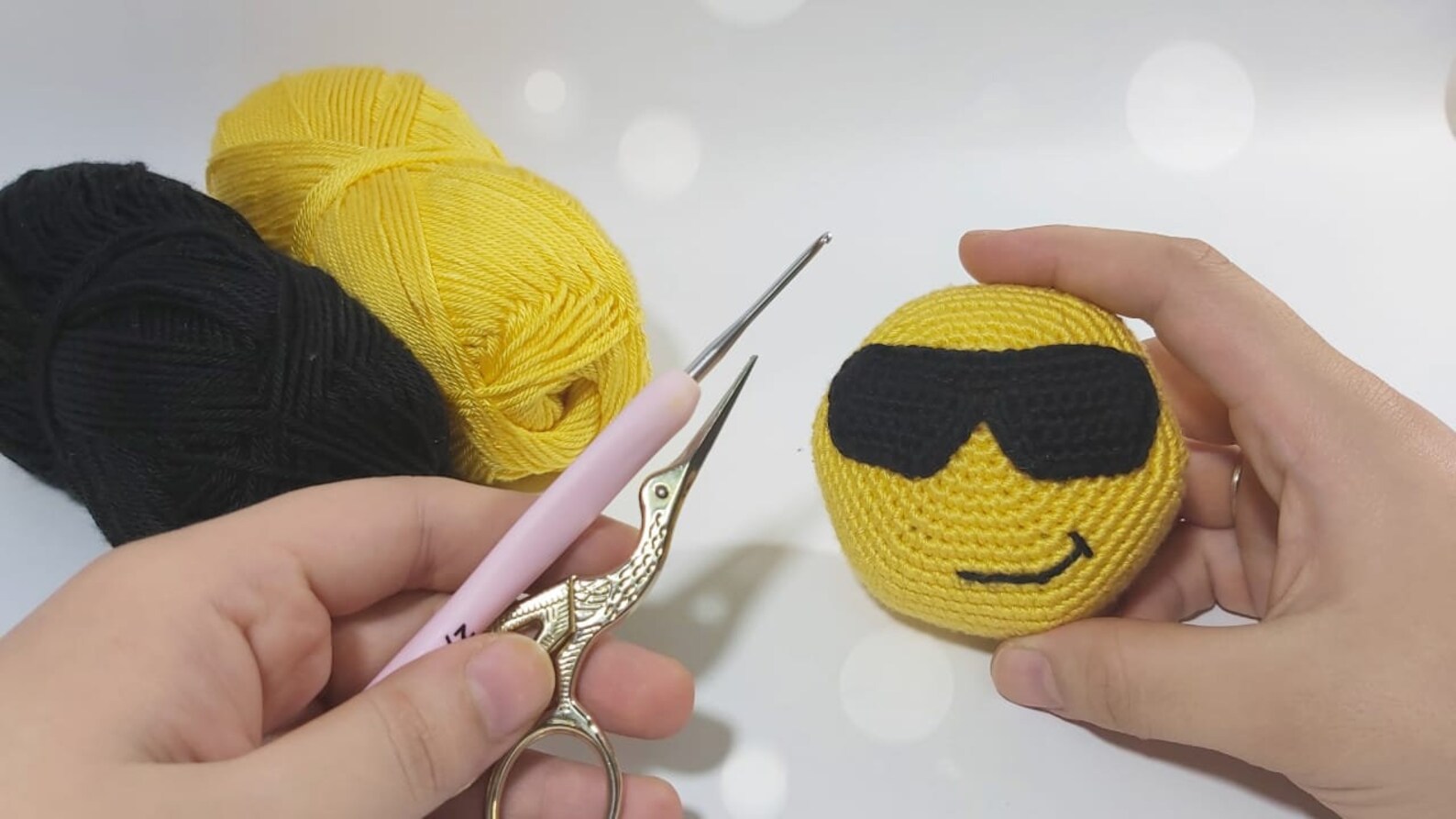 Crochet Emoji Pattern Etsy