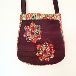 Sac a main fleuri on sale