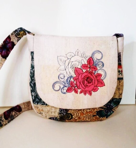 Sac Main Pour Femme En Tissu Jacquard Sac Romantique Rabat Li ge