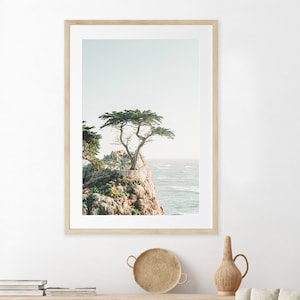 Monterey Bay Photography Print, California Print, Home Decor Gifts, Modern Coastal Apartment Room Decor, Framed or No frame Prints