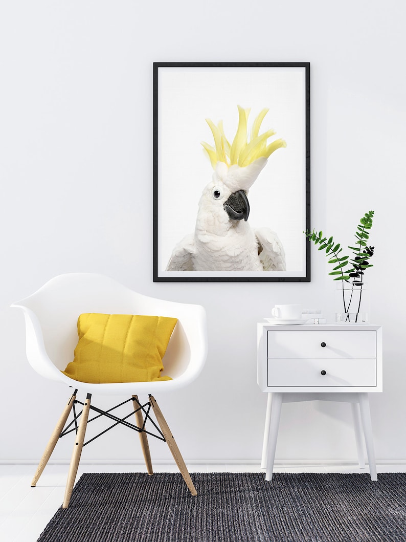 Cockatoo Print, Unframed Wall Art image 4