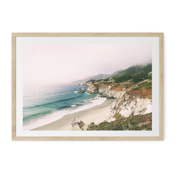 Big Sur Coastal Photography for a Beach home Decor, Unframed or Framed and ready to hang, Beach office, Fine Art Photography Wall Art