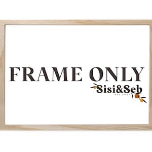Gallery 30x40 Frame for 30 x 40 Poster Print Art — Modern Memory Design  Picture frames