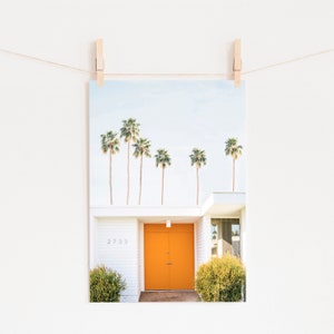 Palm Springs Druck, ungerahmt Kunst