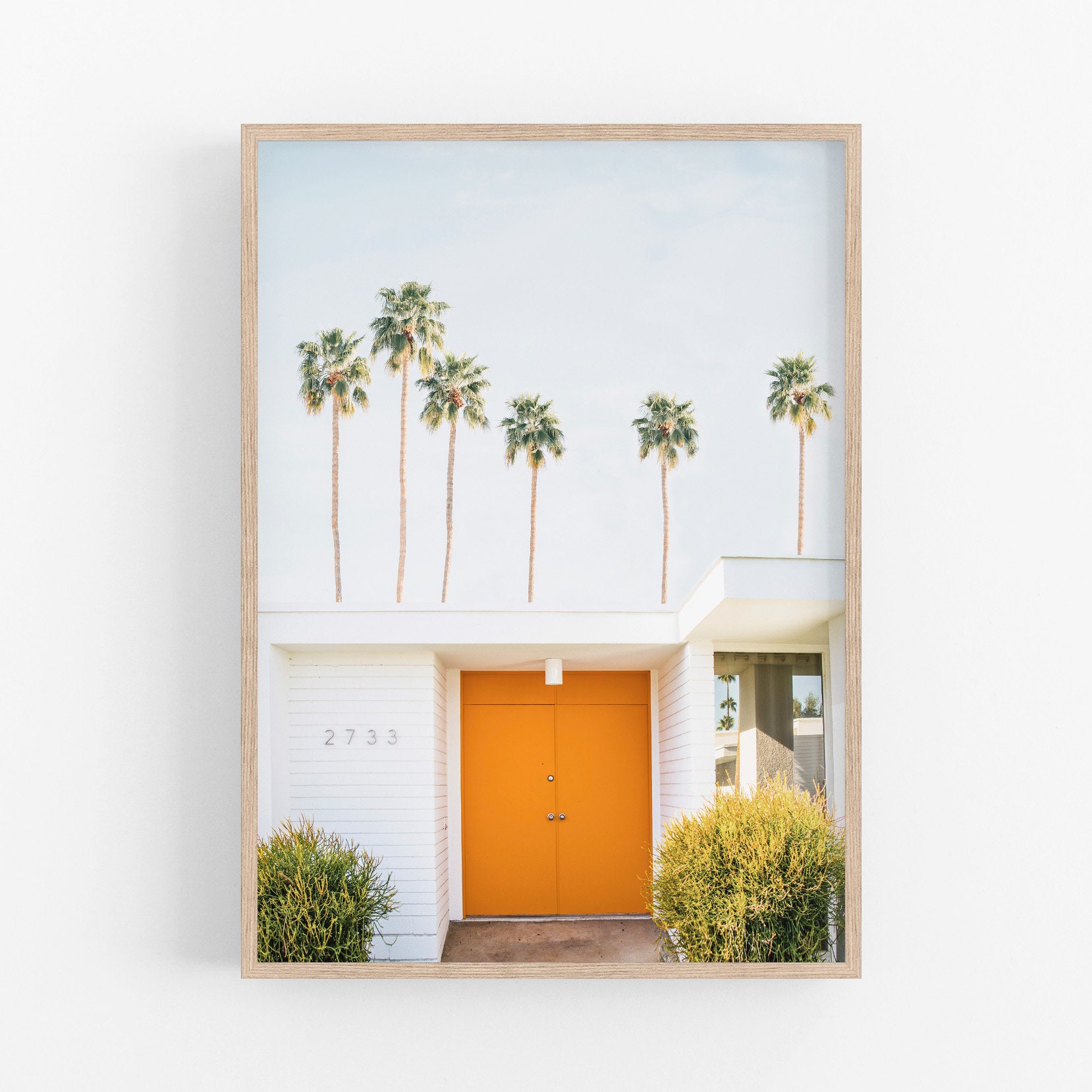 Palm Springs Print Unframed Art - Etsy