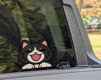 Tuxedo Cat Decal