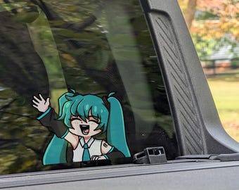 Waving Miku Decal || Hatsune Miku