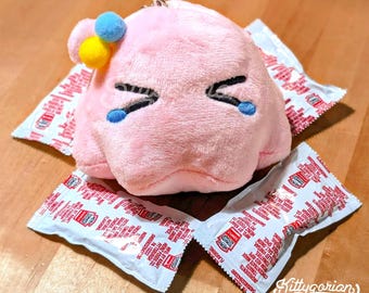 Bocchi the Plush!! || 4 inch Squeaker Keychain Plushie || Fanmade || Small Anime plush || Polyester || Bocchi the Rock || ASTM F963 Tested