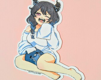 Eepy Rissa || Nerissa Ravencroft || 4 inch Vinyl Sticker