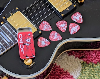 Kasane Teto 0401 delrin guitar picks || UTAU