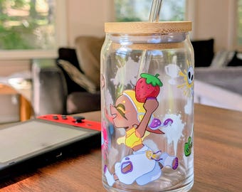 Frye Splatfest Glass Cup || Splatoon 3