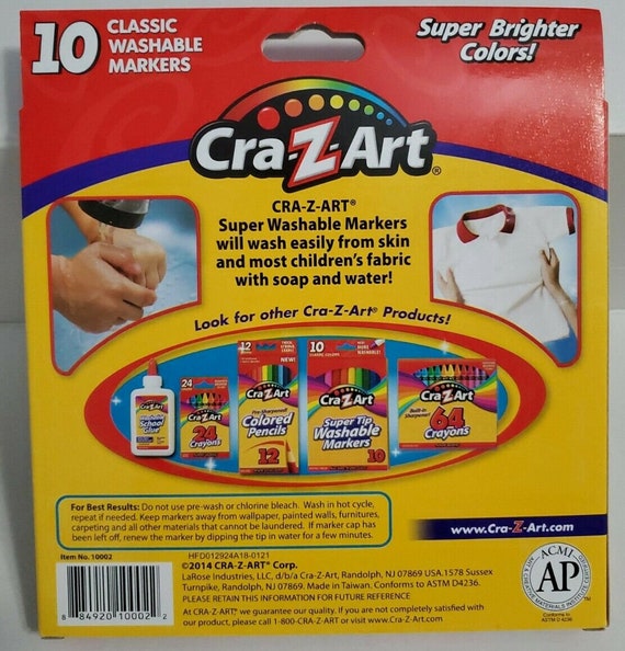 Cra-Z-Art Washable Markers, 10 Count