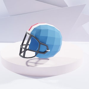 Football Helmet - Sports Team - laser cutting SVG vector file - svg pdf jpg eps dxf png - Cricut Glowforge - PDF helmet father's day gift
