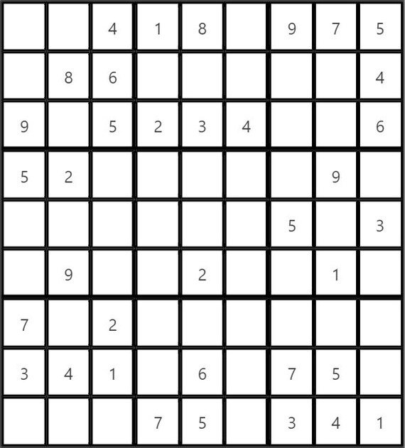 Printable Easy Sudoku on Easy Sudoku Easy Printable Sudoku Puzzles 105 108  Print And Solve