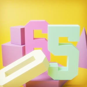 Numeri 3D da 0 a 9, file di taglio PDF per macchina manuale o Cricut, modello di fustella, numeri 3D SVG PaperCraft, DXF per silhouette