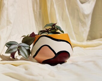 Flora Planter Pot | Ceramic | Design-Desert Days