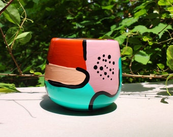 Round Planter Pot | Ceramic | Design-Ablaze