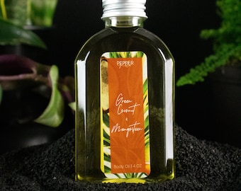 Body oil | Moisturizing oil | Scent: Coconut & Mangosteen