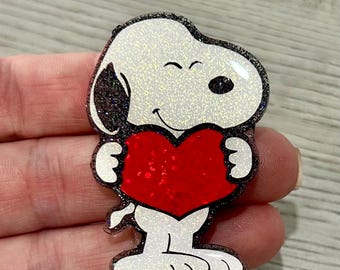 Snoopy Loves Badge Reel