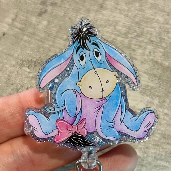 Eeyore Badge Reel
