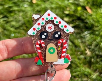 Gingerbread House Badge Reel