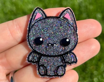 Baby Bat Badge Reel