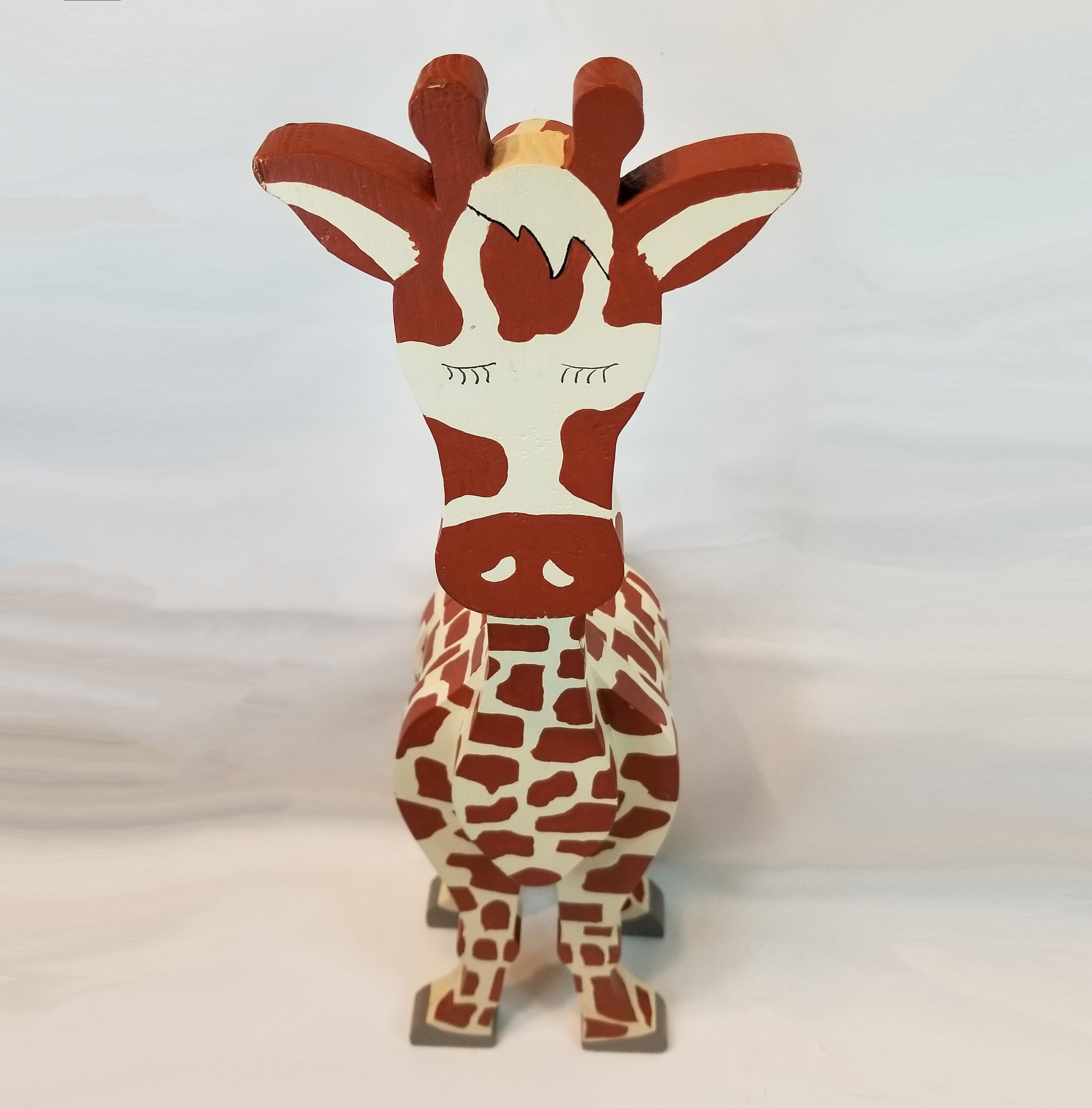 Vintage Handmade Wooden Giraffe Toy FigurineVintage Wooden Etsy