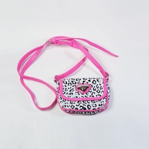 Vintage Leopard Shoulder Bag-Leopard Print Purse-Animal Print Purse-Small Handbag-Teen Girl Purse-Gifts