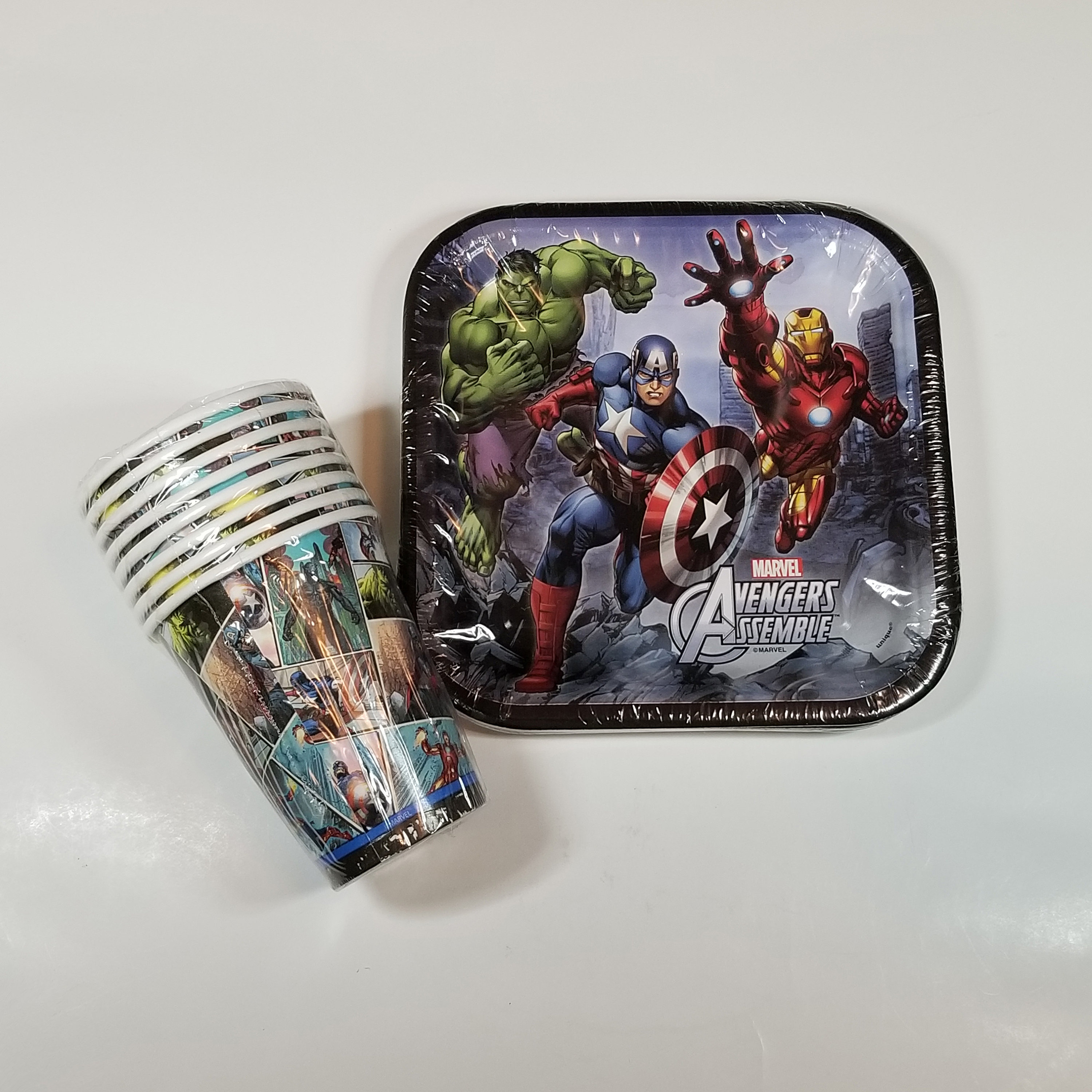 Marvel Avengers Mini Setavengers Platesavengers Cupsavengers