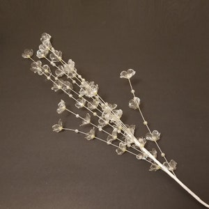 Floral Stems Wire for Flower Arrangements Craft Wire Artificial Flower  Stems Flower Wall Supplies Wire Stem for Flowers 