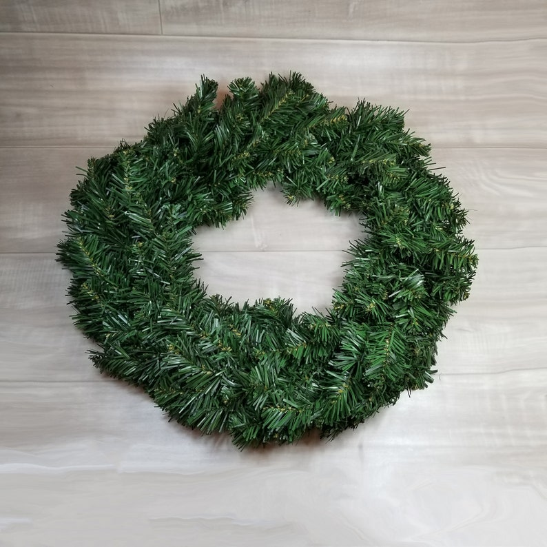 Couronne artificielle-couronne d'aspect naturel-couronne pour porte-couronne pour mur-guirlande de Noël-guirlande de bricolage-bricolage artisanat et fournitures florales image 2