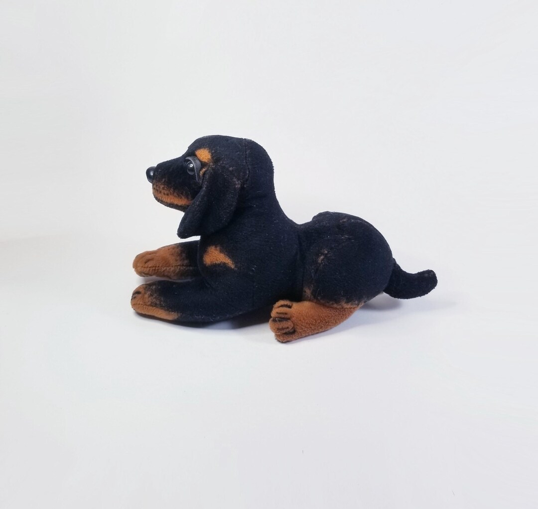 Vintage Rottweiler Plush Dog-stuffed Dog-staffed Animal-stuffed Toy ...