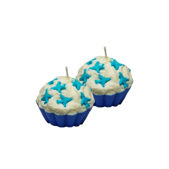 2 Airplane Cupcake Candles Candle 2 Airplane Cupcake Candles Candle