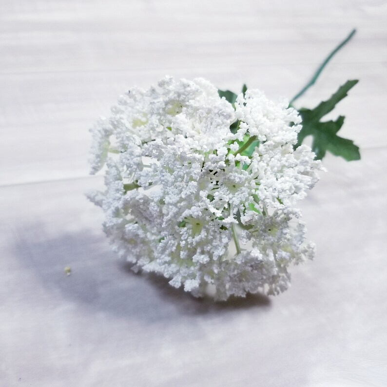 Artificial Queen Anne's Lace Sprayfaux Queen Anne's Etsy