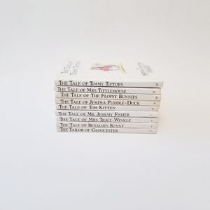 Vintage Beatrix Potter Hardcover Children&#39;s Illustrated Books-Peter Rabbit Collection-Published by Warne and Co. 1986-1988-Gifts