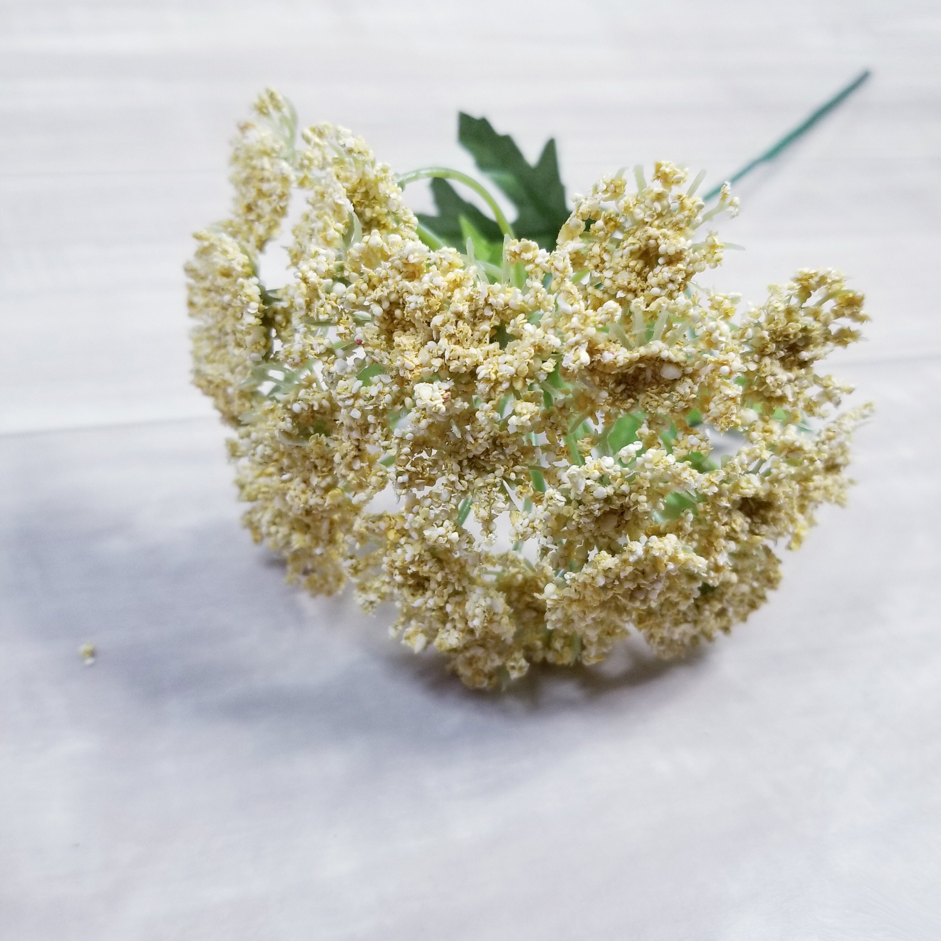 Artificial Queen Anne's Lace Sprayfaux Queen Anne's Lace Stemartificial Flowersfloral