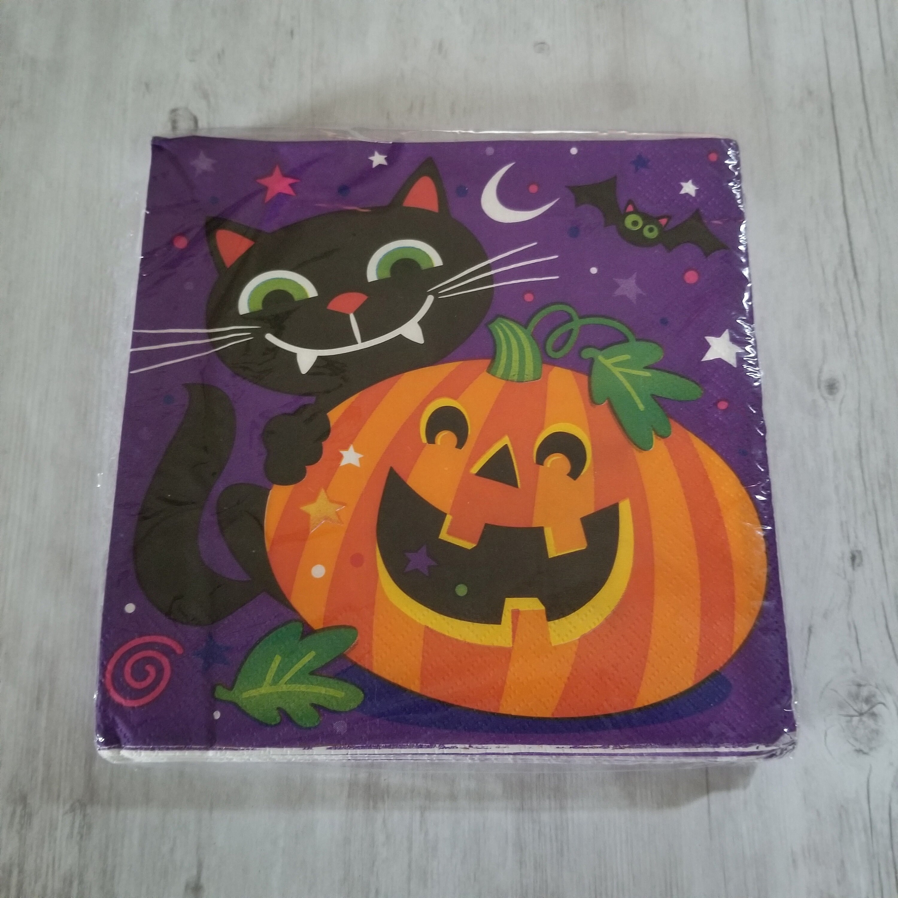 20 Pumpkin and Ghost Halloween NapkinsSpooky Scary Etsy